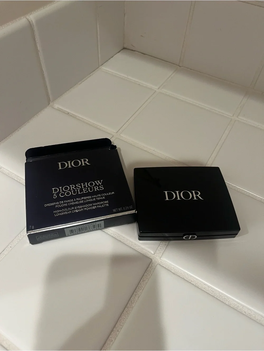 Dior show eye shadow palette amber pearl